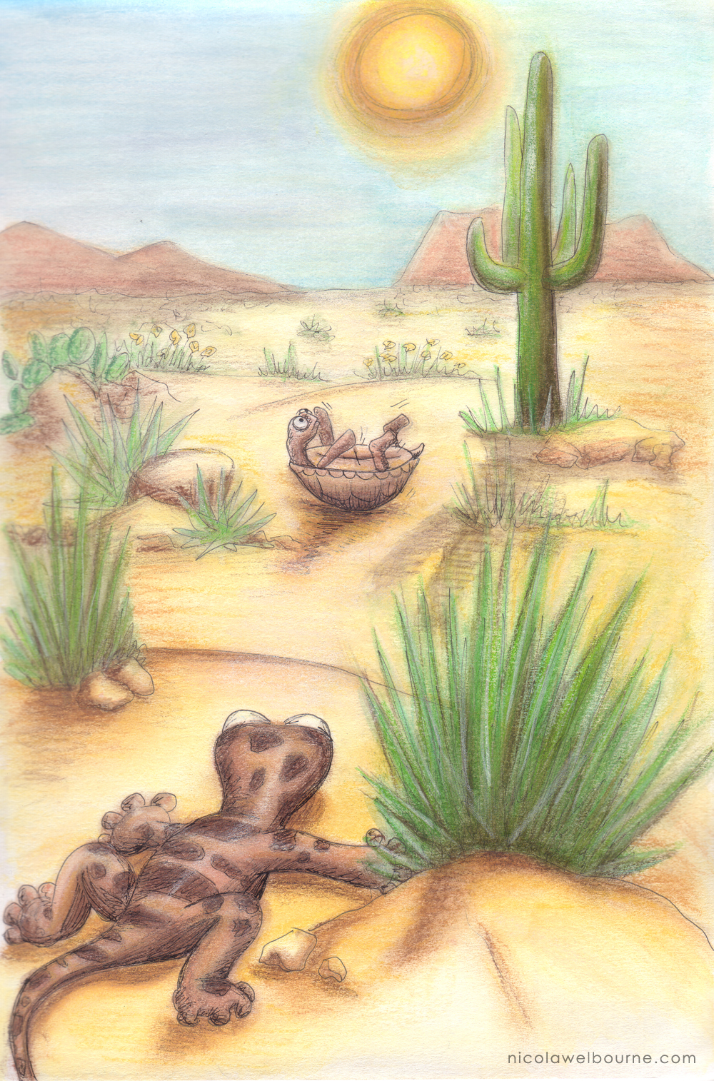 Sun dried concept art