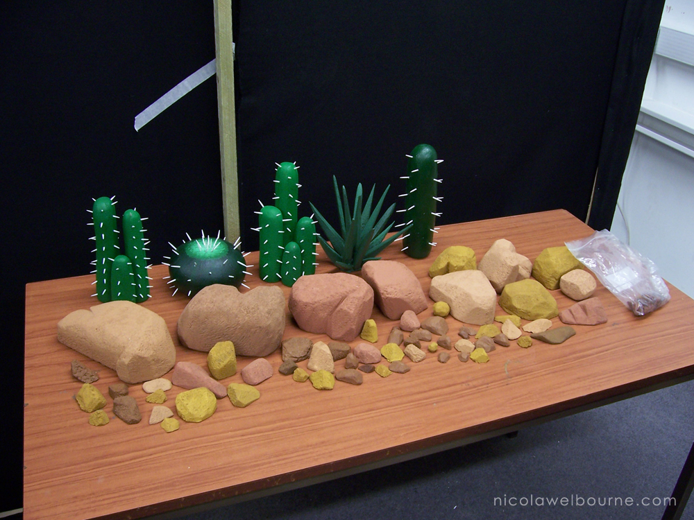 Sun dried model making