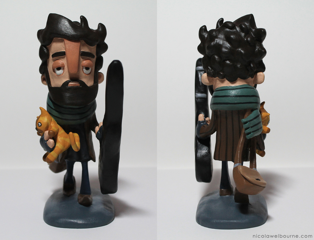 Inside Llewyn Davis Model Turnaround