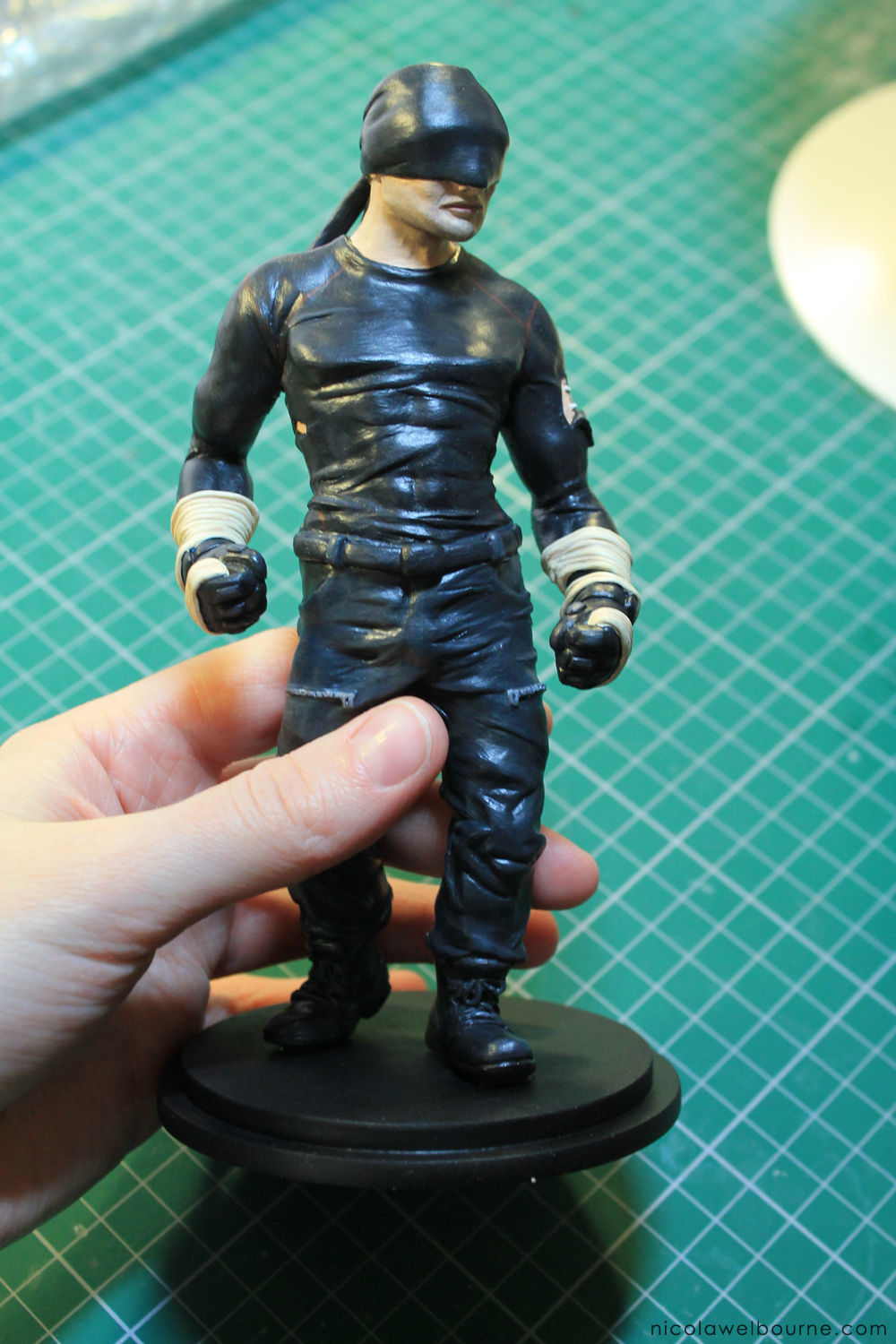 Daredevil Model Making Painted