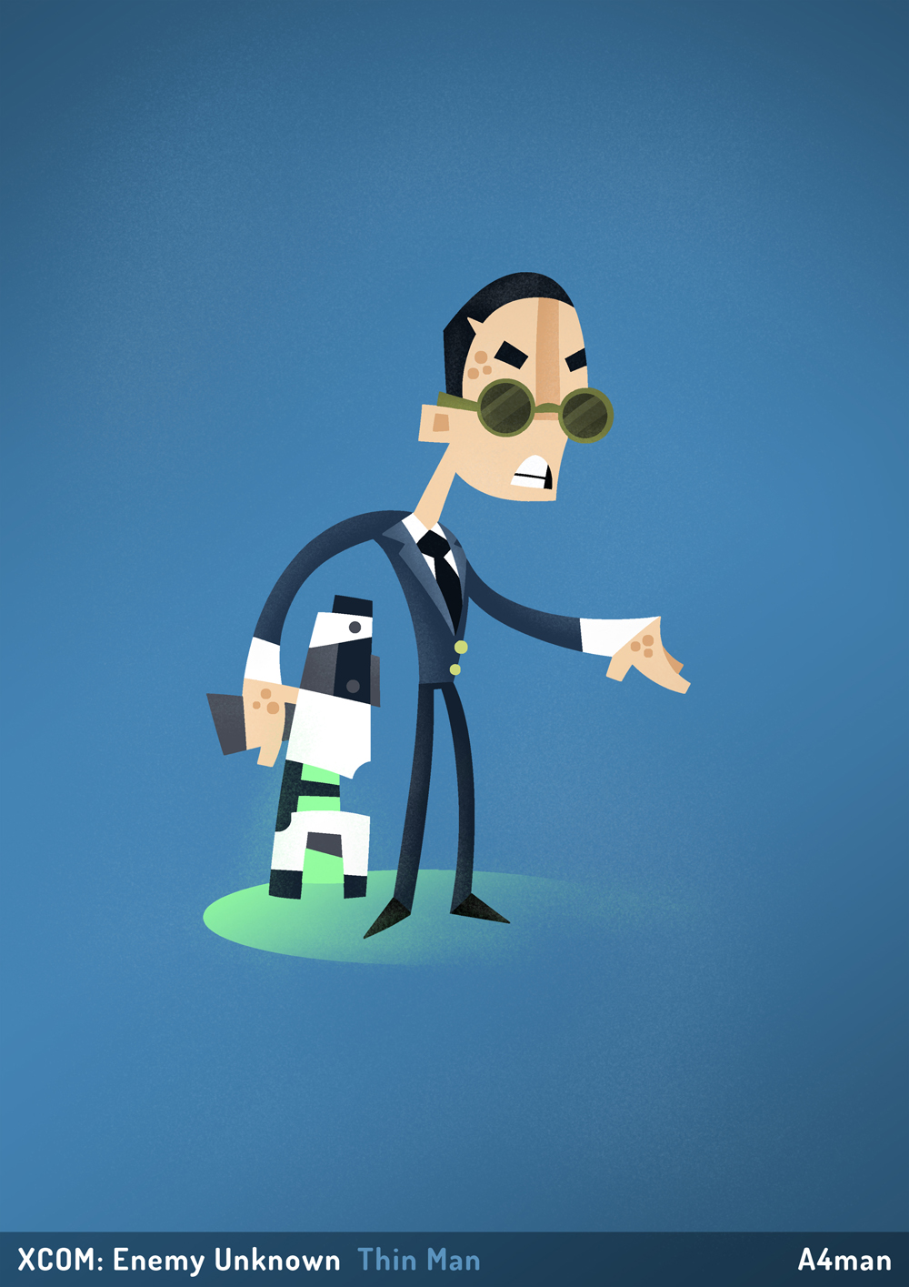 A4man Xcom Thin Man