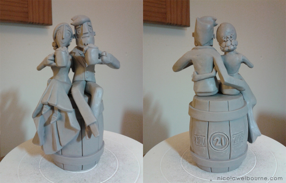 Cake Topper Making Unpainted