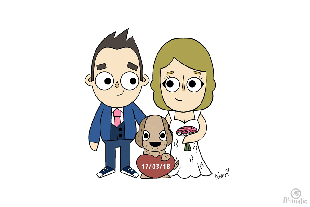 A4man Wedding Cake Topper A4matic