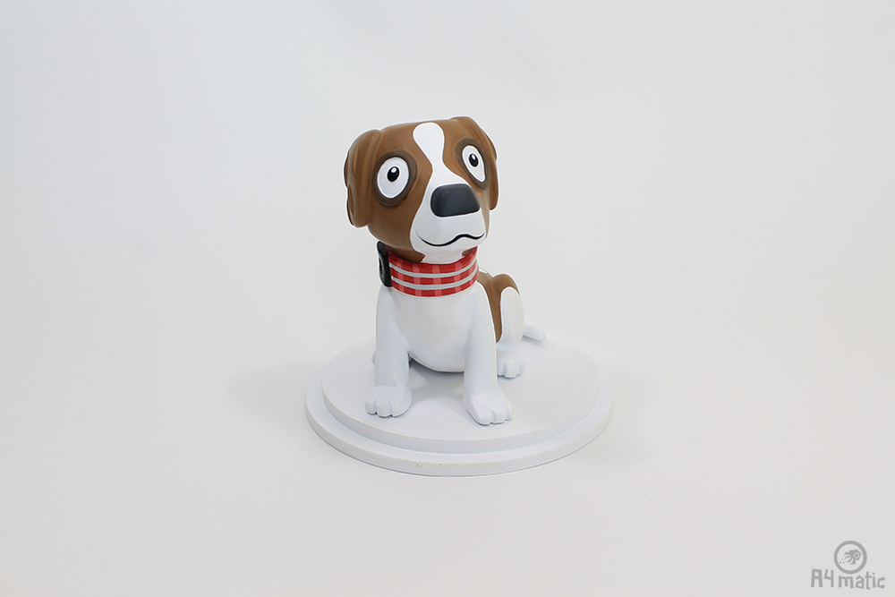 A4matic Dog Model Painted 0002