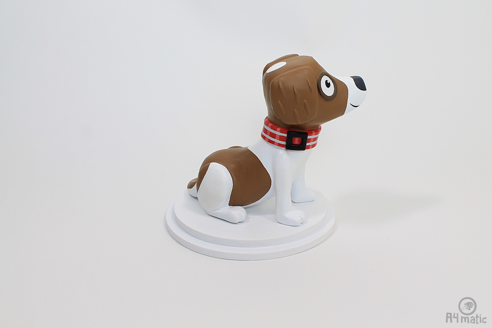 A4matic Dog Model Painted 0004