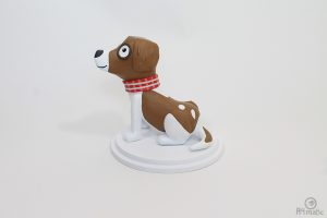 A4matic Dog Model Painted 0006