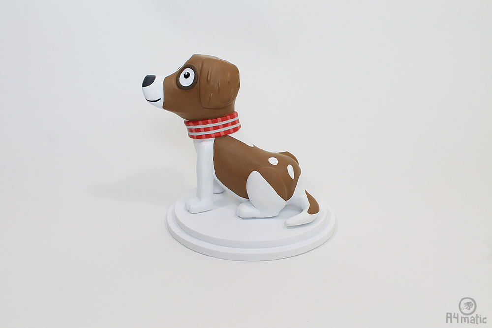 A4matic Dog Model Painted 0006