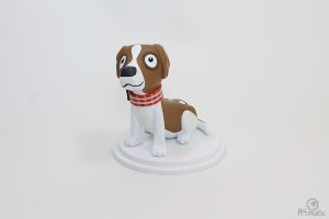 A4matic Dog Model Painted 0007
