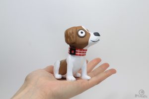 A4matic Dog Model Painted 0008