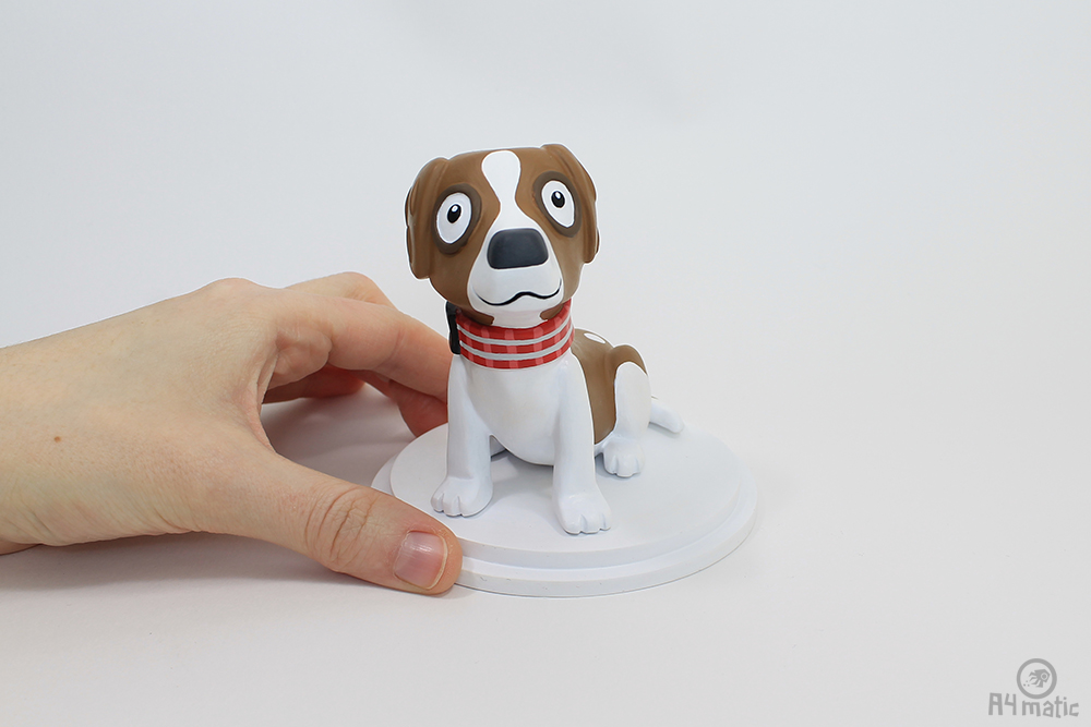 A4matic Dog Model Painted 012